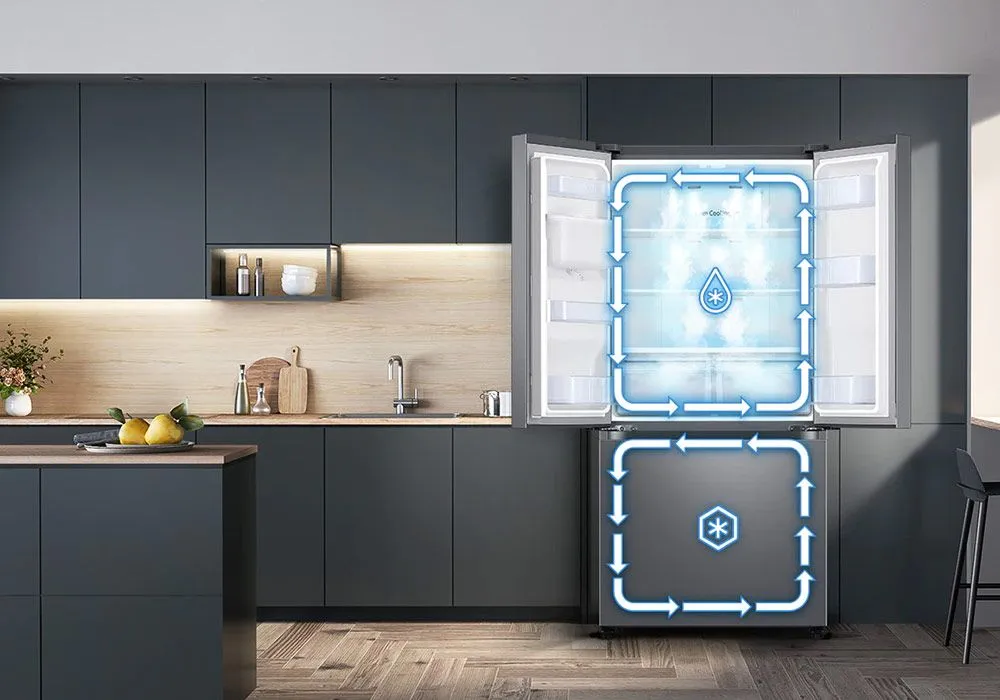 Réfrigérateur Multi-Portes Samsung (RF18A5202SL) – Image 3