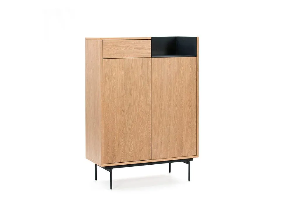 Meuble Auxiliaire 2 Portes 1 Tiroir Valley – Image 3