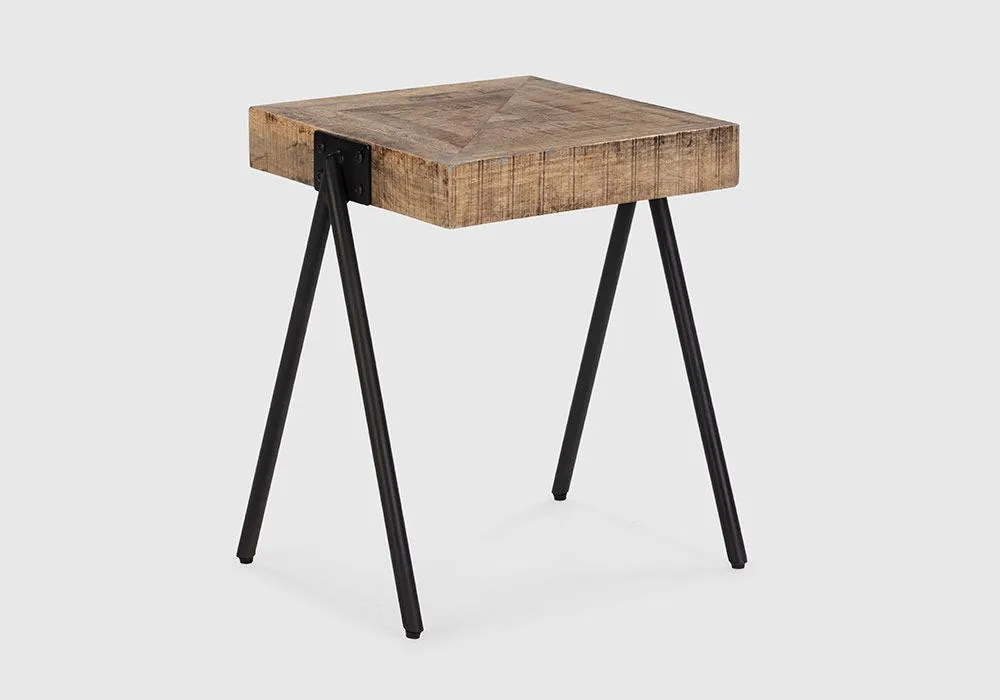 Table de Coin en Bois de Manguier Indra