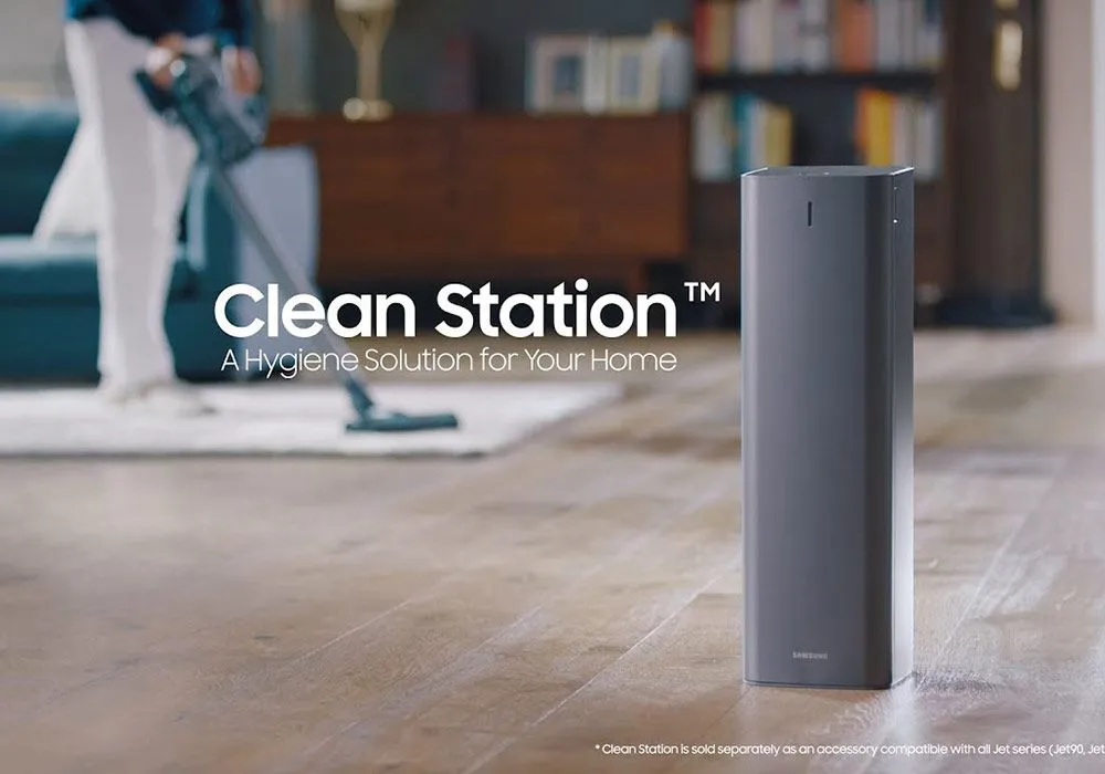 Station de Nettoyage Clean Station Silver Samsung (VCA-SAE903)
