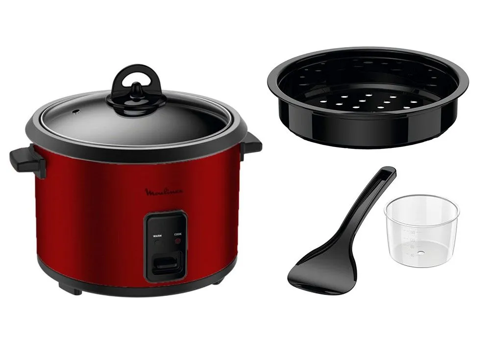 Cuiseur à Riz Easyrice Rouge Moulinex (MK1235) – Image 2