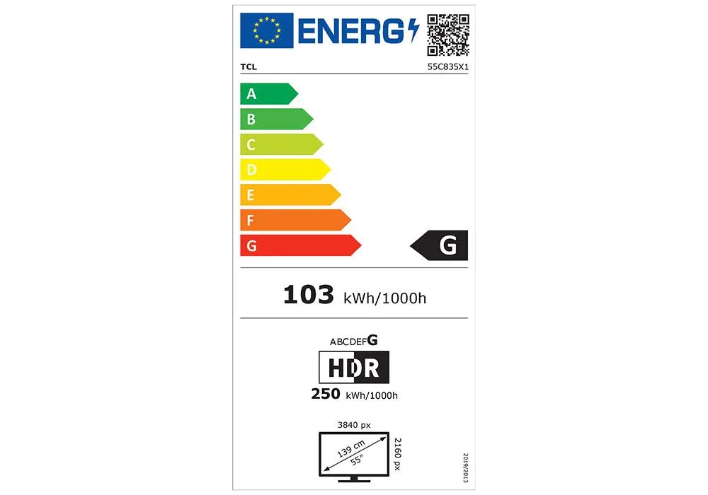 QLED MINI LED 4K HDR 10+ 139cm TCL (55C835) – Image 4