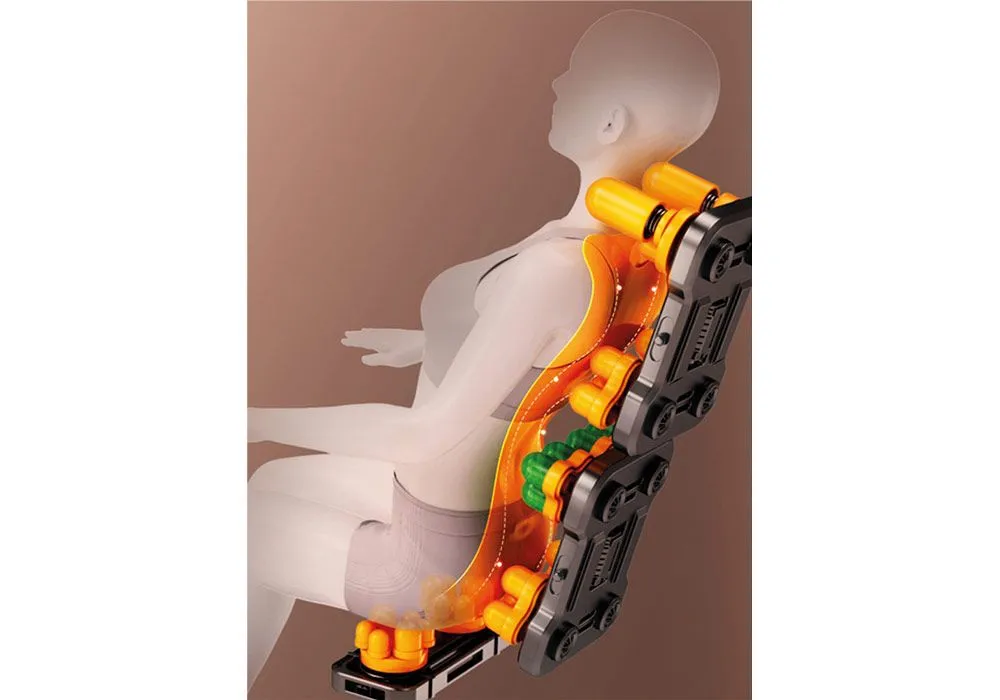 Fauteuil de Massage Relaxant Solaria Top Relax Noir – Image 3