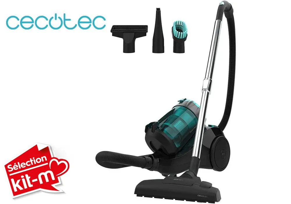 Aspirateur sans Sac Rockstar Multicyclonic Compact Plus Cecotec (08590)