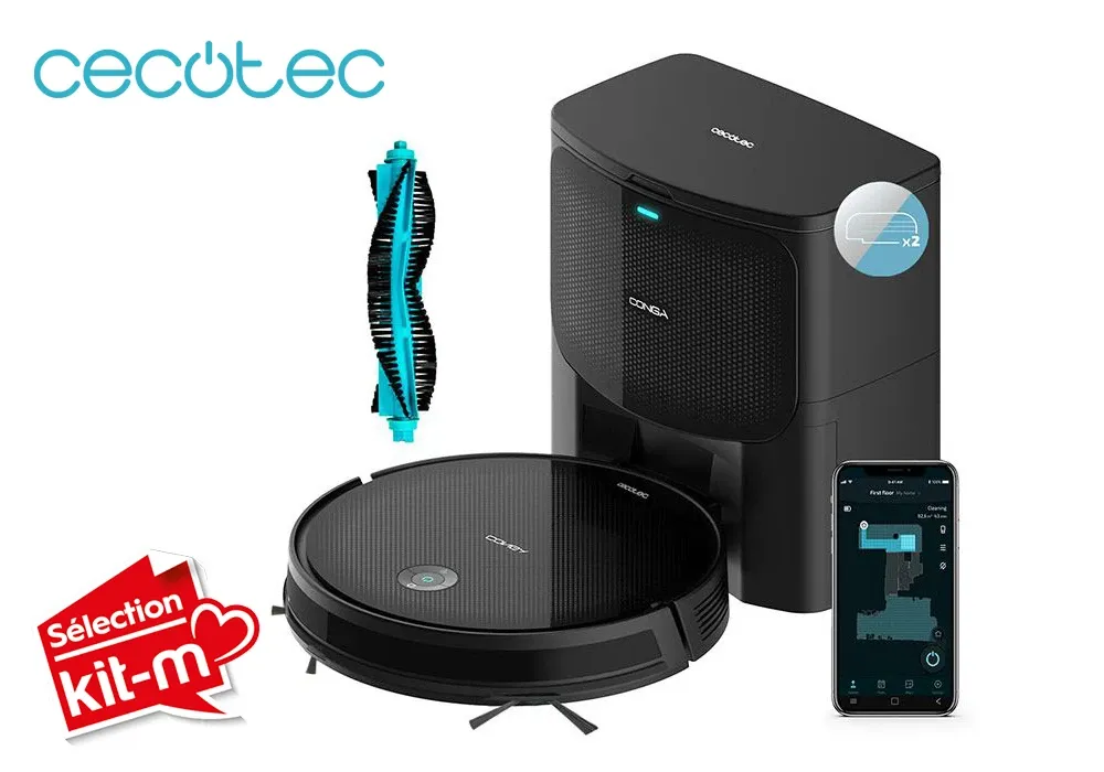 Aspirateur Robot Nettoyeur Connecté Ultra Home X-Treme Cecotec (2299)