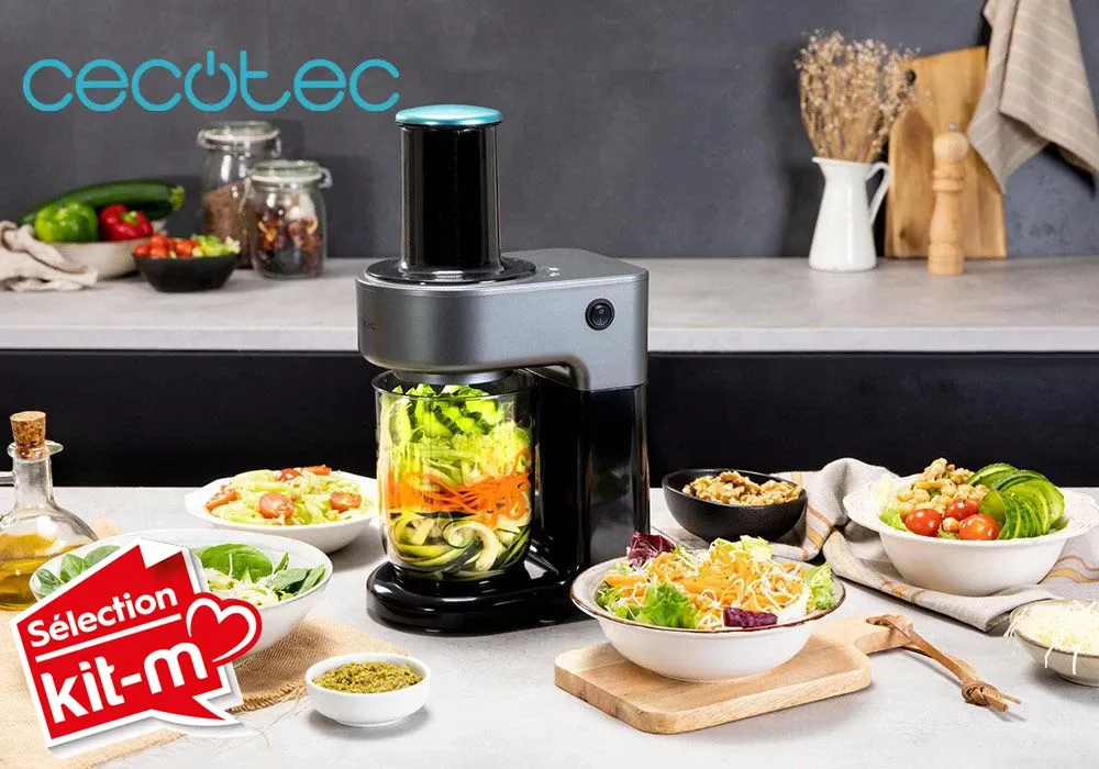 Spiraliseur à Légumes SpiralChef 400 Cecotec (4178)