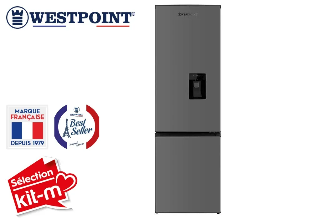 Combiné 2 Portes avec Distributeur d’eau Westpoint (WCS-29F23.EWDI)