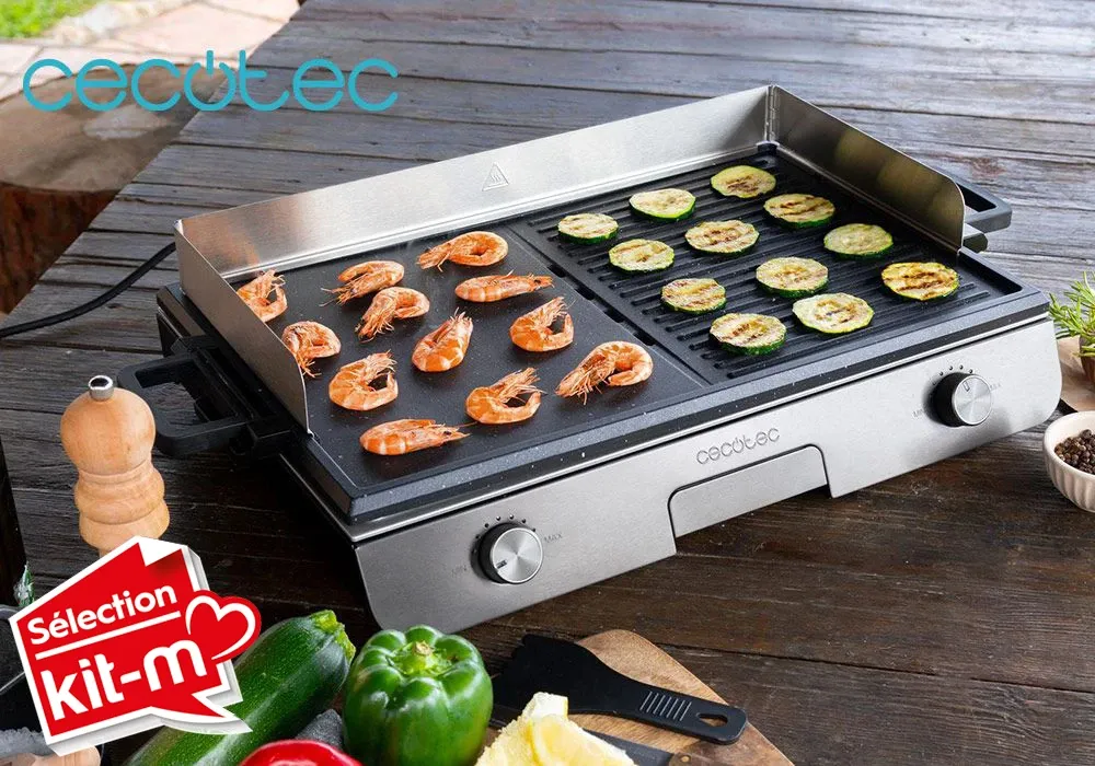 Plancha XXL Fonte Perfectroast 3000 Inox Cecotec (3182) – Image 2