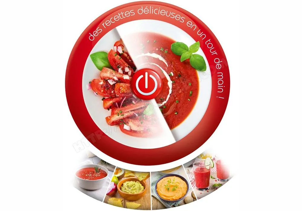 Mixeur Plongeant Turbomix Moulinex (DD12A) – Image 2