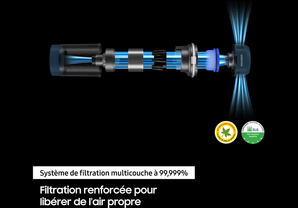 Aspirateur Balai Jet75PET Samsung (VS20T7532T1) – Image 4