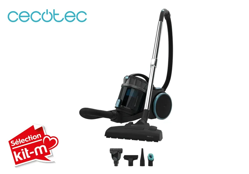 Aspirateur Traineau XL 800W Conga Rockstar Multicyclonic XXL Animal Plus Cecotec (8586)