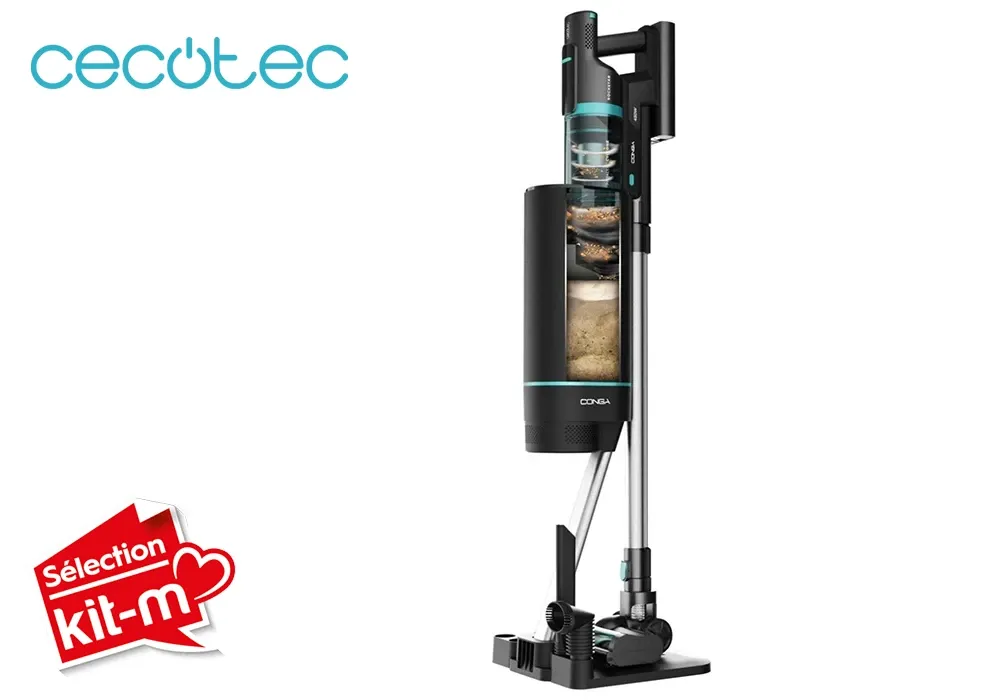 Aspirateur Balai sans fil 3en1 avec Base Auto-Vidante Conga Rockstar 10000 Nebula Station Cecotec (4943) – Image 2