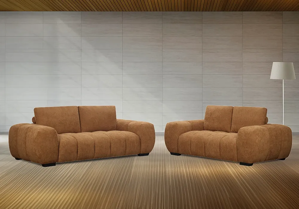 Salon 3 Places +2 Places Terracotta Hivra