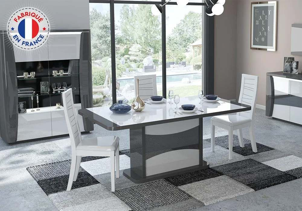 Vitrine 2 Portes LED (Collection Tiago Laqué)