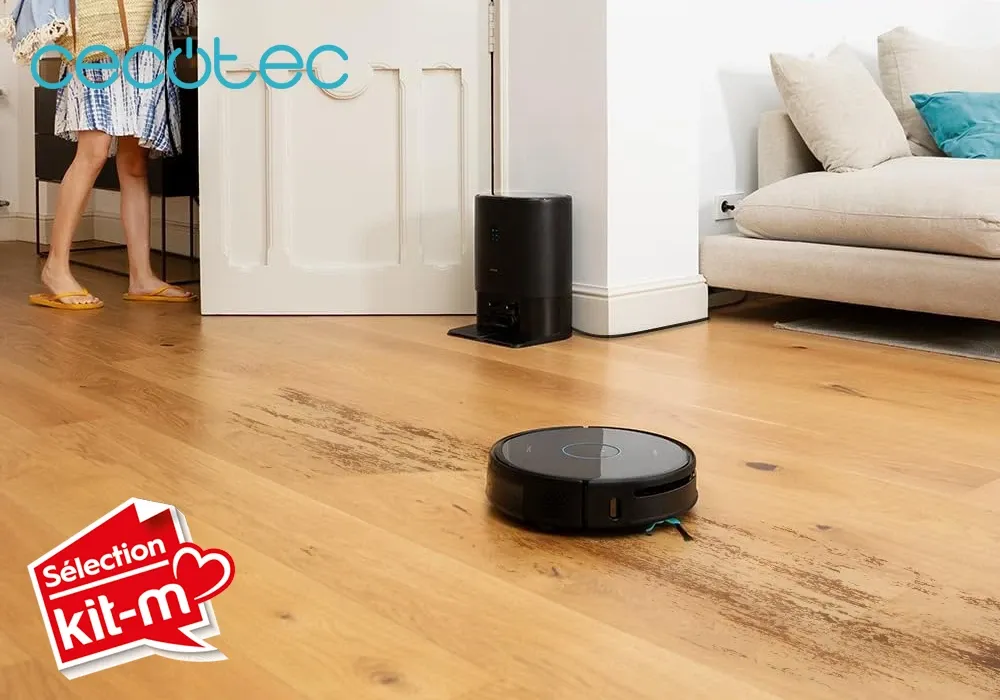 Aspirateur Laser et Robot Laveur avec Base Auto-Videuse 12090 Twice Roller Home&Fill Cecotec (8597) – Image 3