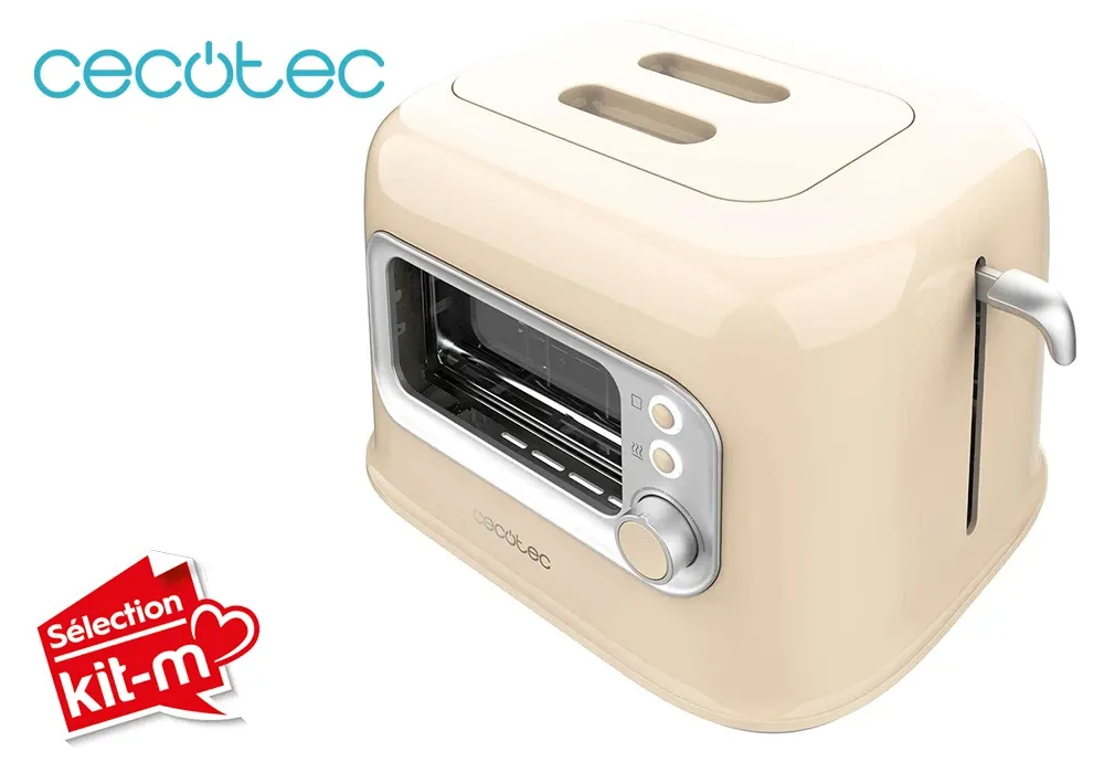 Grille-Pain avec Fenêtre Rétrovision Cecotec (8039/8040/8042) – Image 4