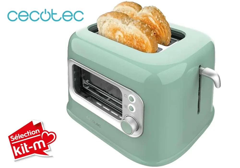 Grille-Pain avec Fenêtre Rétrovision Cecotec (8039/8040/8042) – Image 9