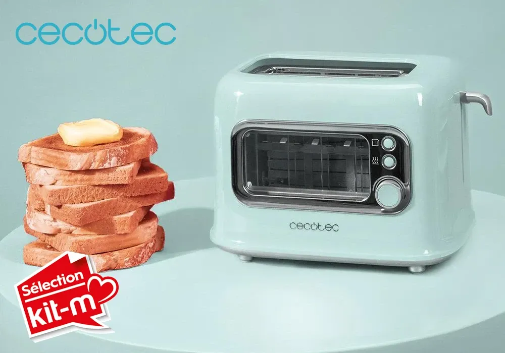 Grille-Pain avec Fenêtre Rétrovision Cecotec (8039/8040/8042) – Image 6