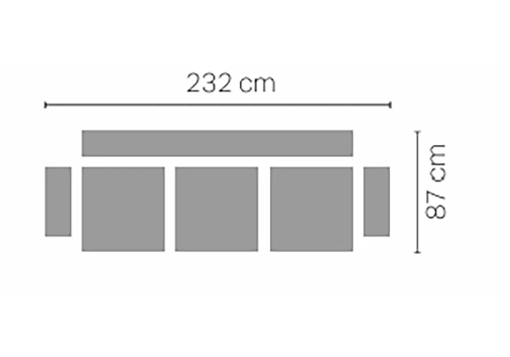 Canapé 3 Places Convertible Laila – Image 3