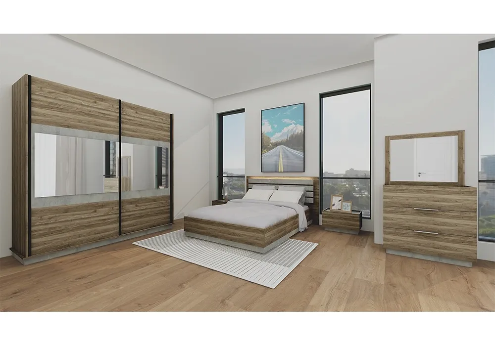 Lit LED 140x190cm (Collection Véronique)