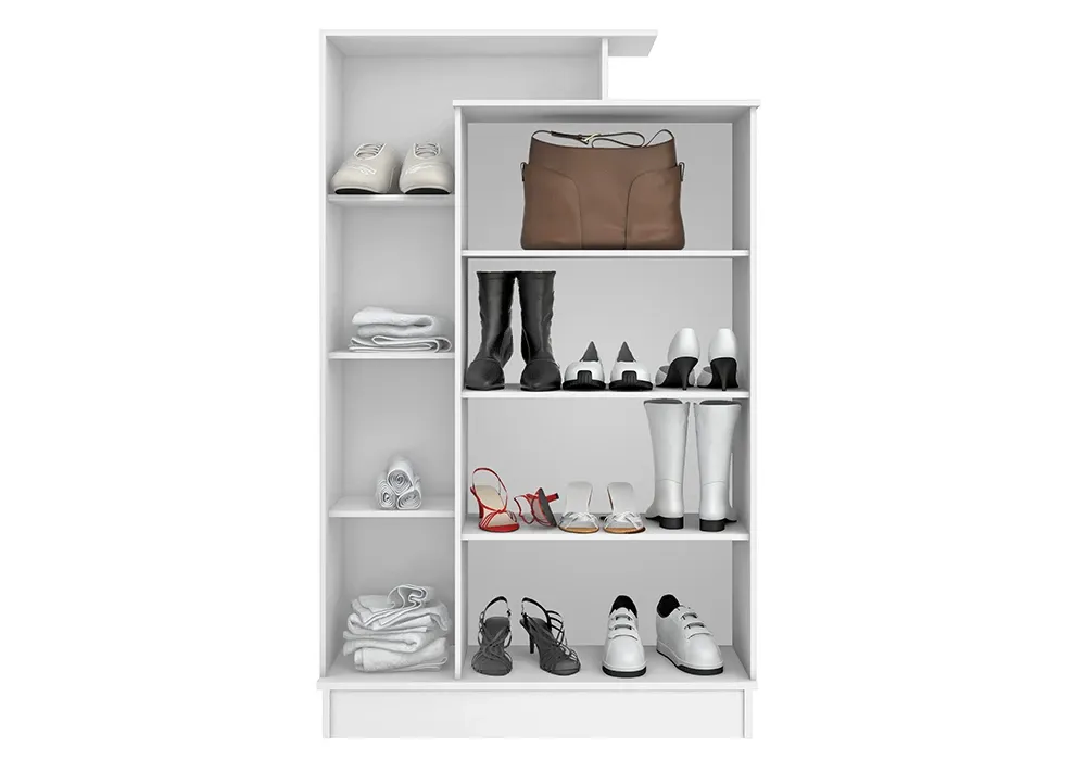 Armoire Range Tout avec Étagères 2 Portes – Image 3