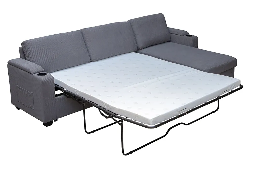 Salon d’Angle Convertible Réversible avec Matelas Zaris – Image 3