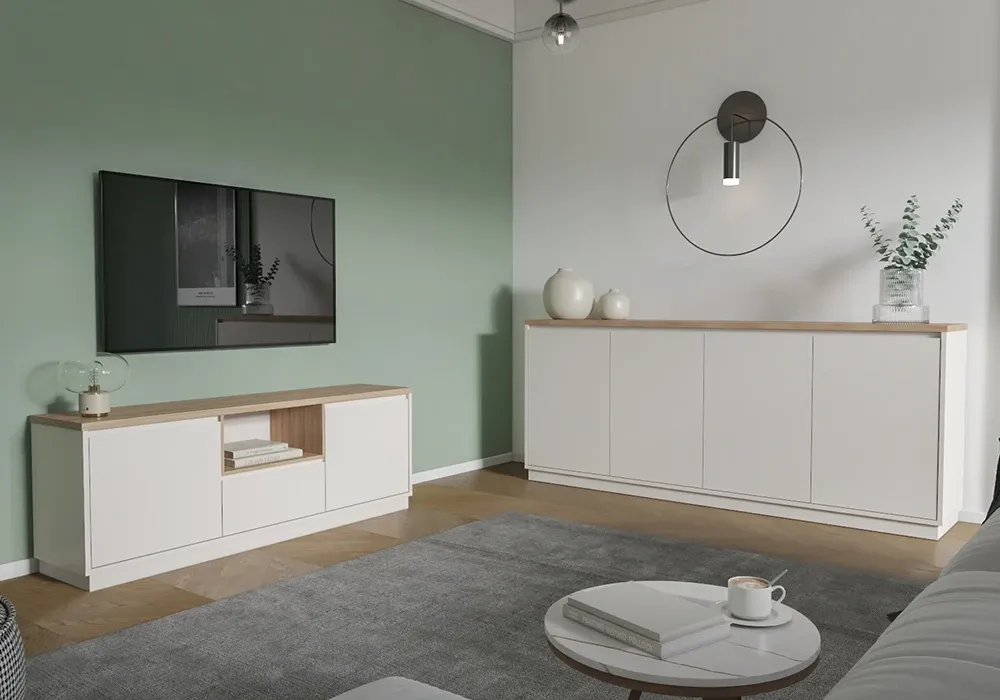 Meuble TV 2 Portes (Collection Loreta)