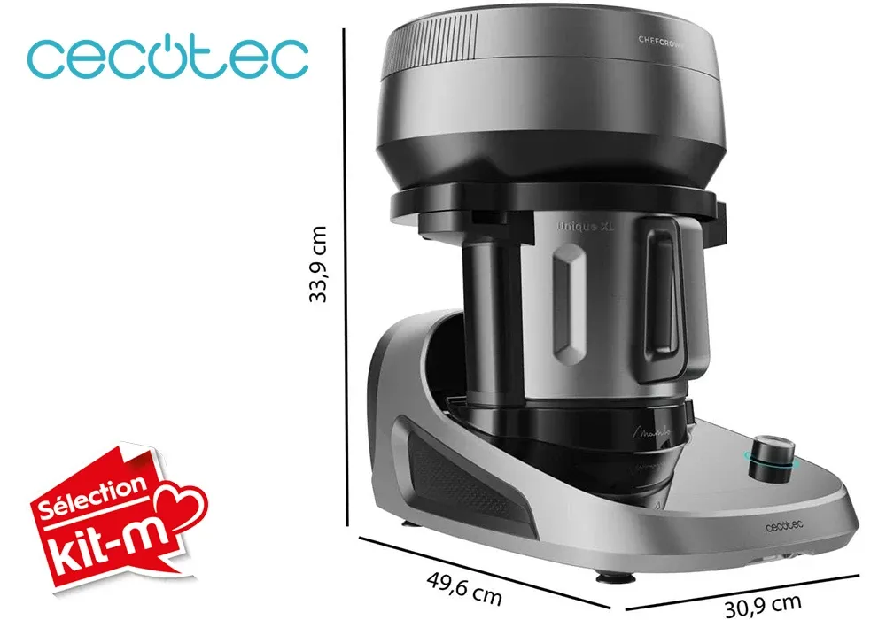 Robot Cuiseur Multifonction Connecté avec Distributeur d’Aliments Mambo CooKing Unique Cecotec (4701) – Image 8