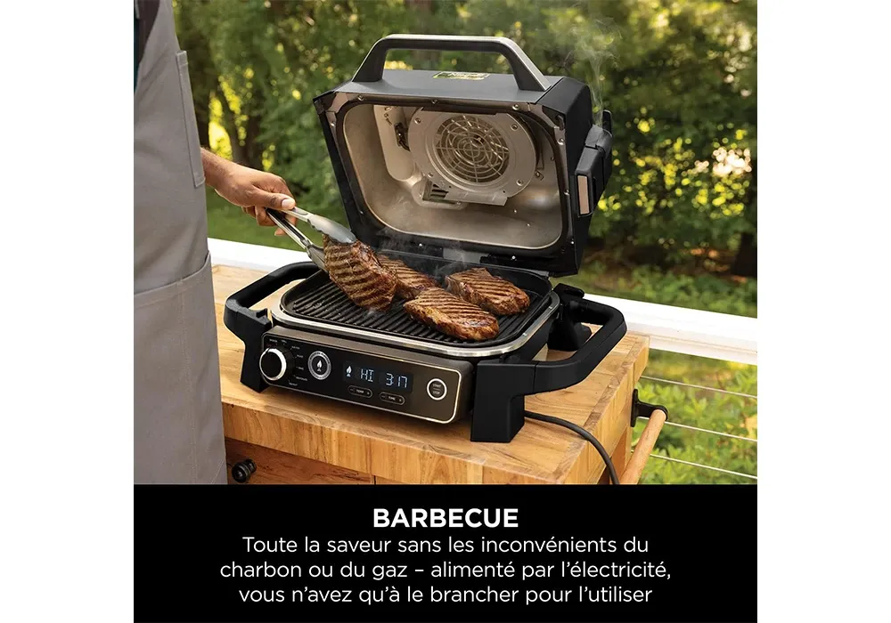 Barbecue électrique & Fumoir Woodfire Ninja (OG701EU) – Image 5