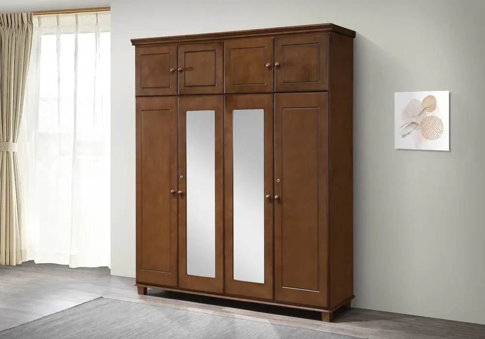 Armoire 8 Portes avec Miroirs PK Oak Marcus