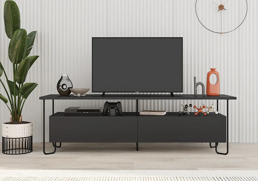 Meuble TV 2 Portes avec Abattants (Collection Dilly) – Image 3