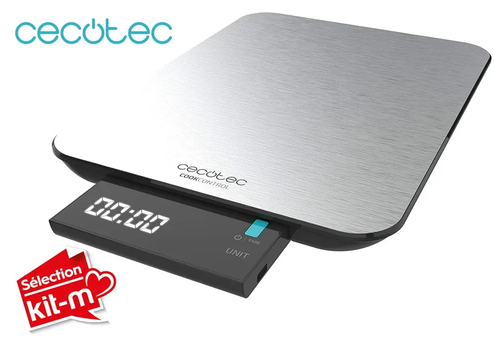 Balance de Cuisine Digital Cook Control 9000 Waterproof Cecotec (04098)