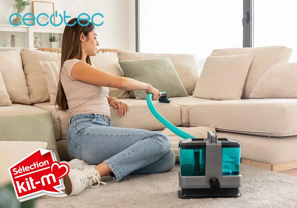 Nettoyeur Injecteur/Extracteur Conga 2000 Carpet&Spot Clean Compact Cecotec (A01_EU01_100073) – Image 3