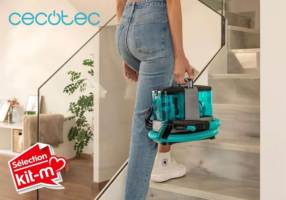 Nettoyeur Injecteur/Extracteur Conga 2000 Carpet&Spot Clean Compact Cecotec (A01_EU01_100073) – Image 4