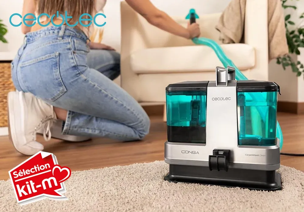 Nettoyeur Injecteur/Extracteur Conga 2000 Carpet&Spot Clean Compact Cecotec (A01_EU01_100073) – Image 7