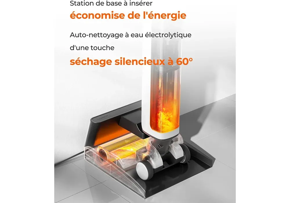 Aspirateur Serpillière Laveur + Fonction Séchage Uwant (D100W) – Image 5