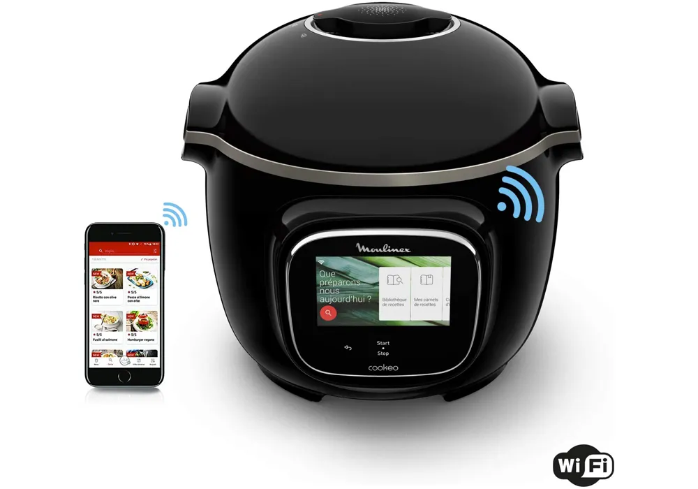 Multicuiseur Moulinex Cookeo Touch Wifi Noir (CE902800 )