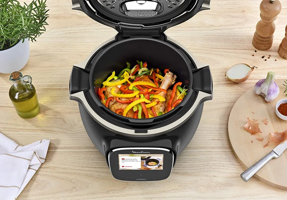 Multicuiseur Moulinex Cookeo Touch Wifi Noir (CE902800 ) – Image 4