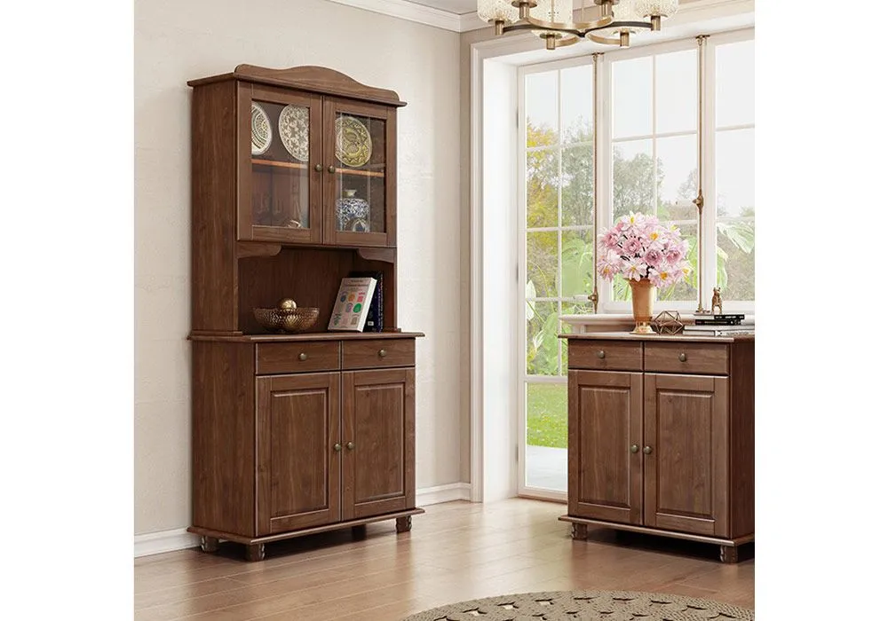 Buffet Haut 4 Portes 2 Tiroirs (Collection Rubi)