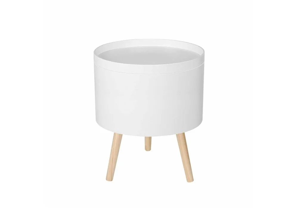 Table d’Appoint avec Plateau Amovible