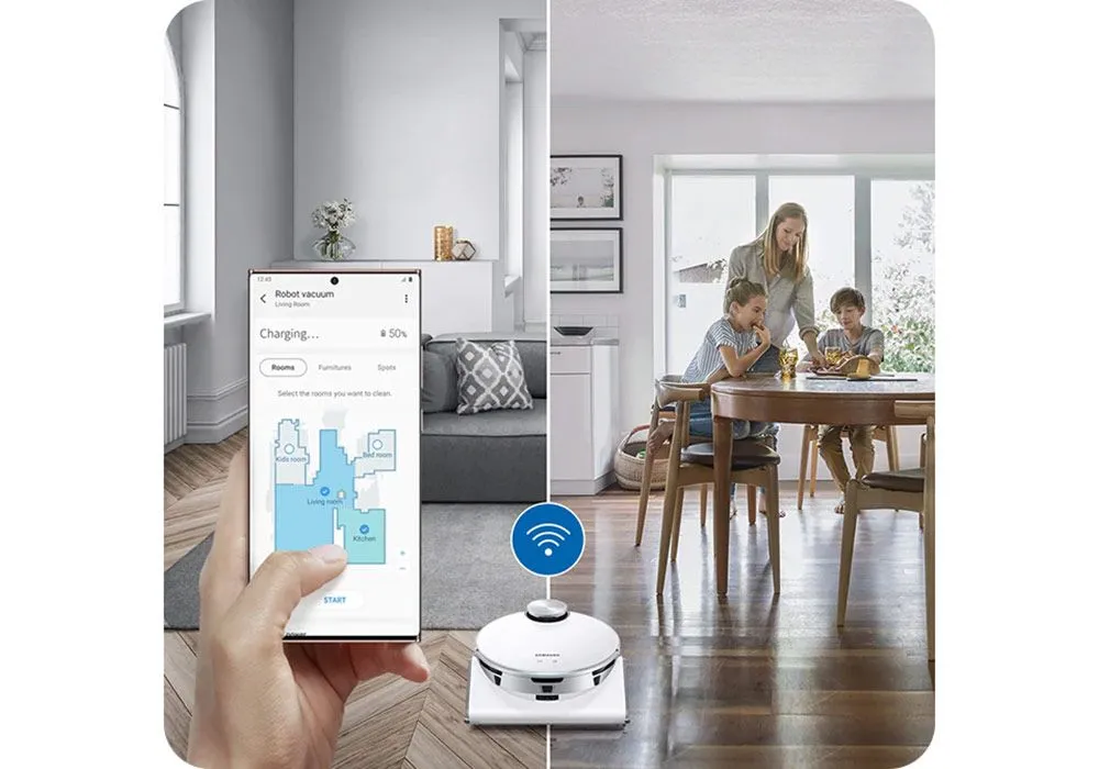 Aspirateur Robot Connecté JETBOT AI+ Samsung (VR50T95735W) – Image 4