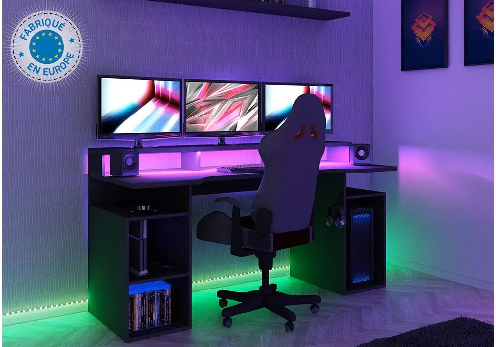 Table Gamer avec LED
