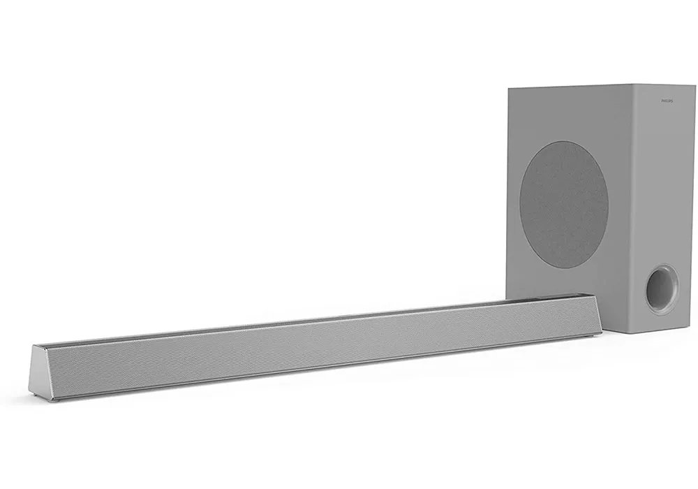 Barre de Son 3.1 Avec Caisson de Basse Sans Fil Philips (HTL3325)
