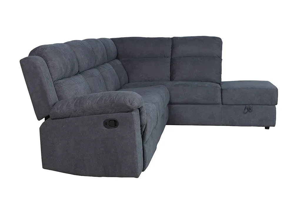 Salon d’Angle Relax avec Pouf – Image 4