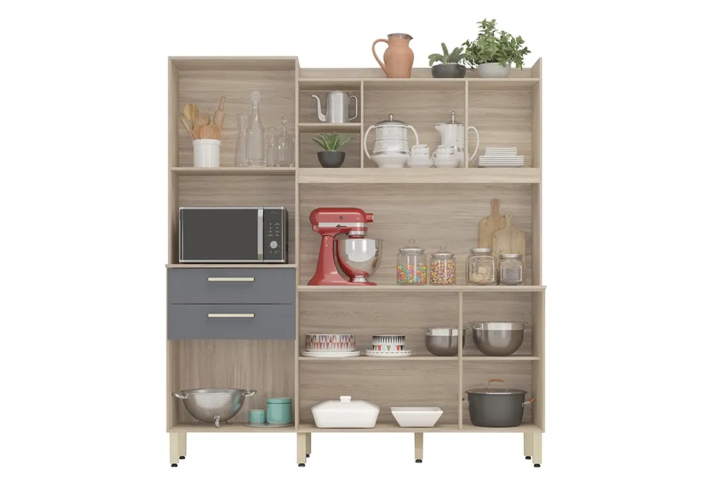 Buffet de Cuisine Select 6 Portes 2 Tiroirs – Image 2