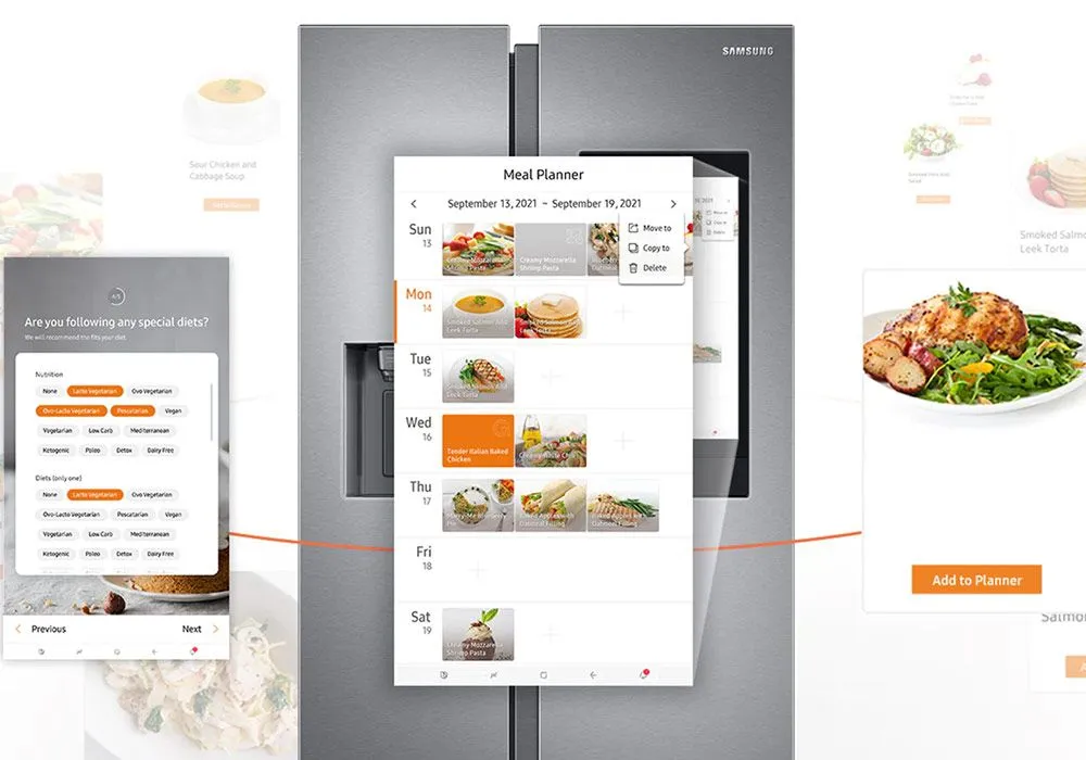 Réfrigérateur Américain Family Hub Samsung (RS6HA8880S9) – Image 7