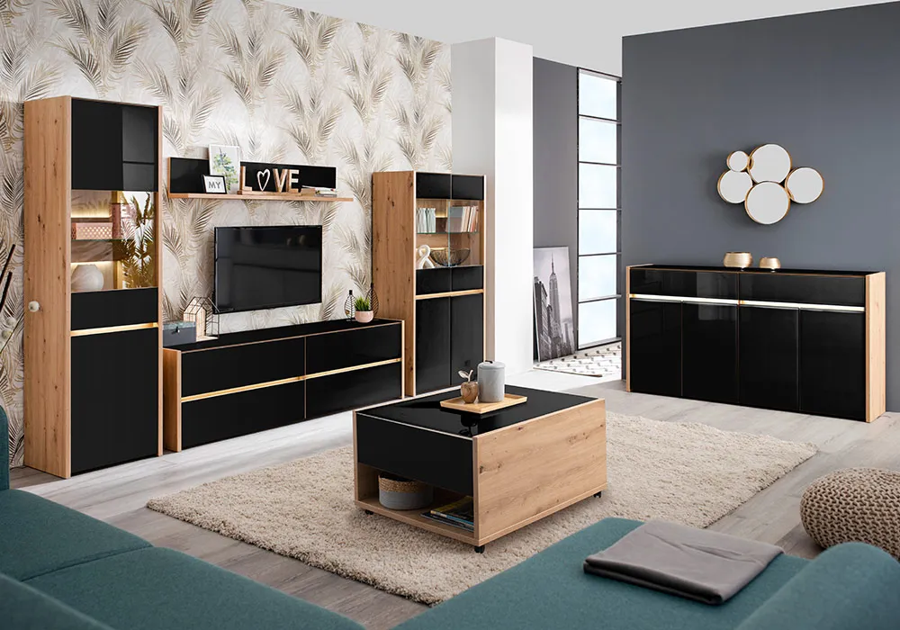 Table Basse 2 Tiroirs (Collection Molise) – Image 2