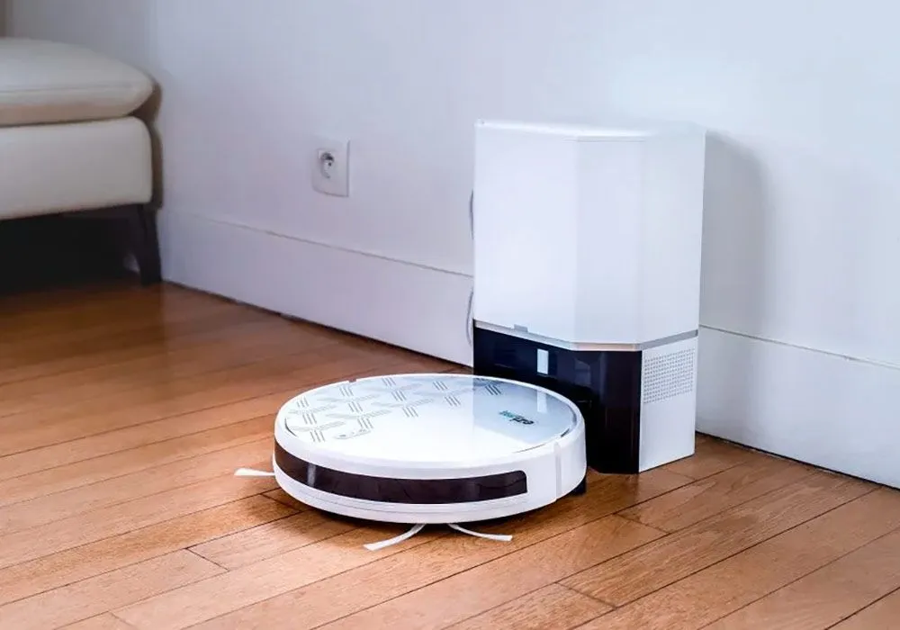 Robot Aspirateur Laveur Connecté avec Base de Chargement Aspirante EZIclean (AQUA XPERT S450) – Image 5