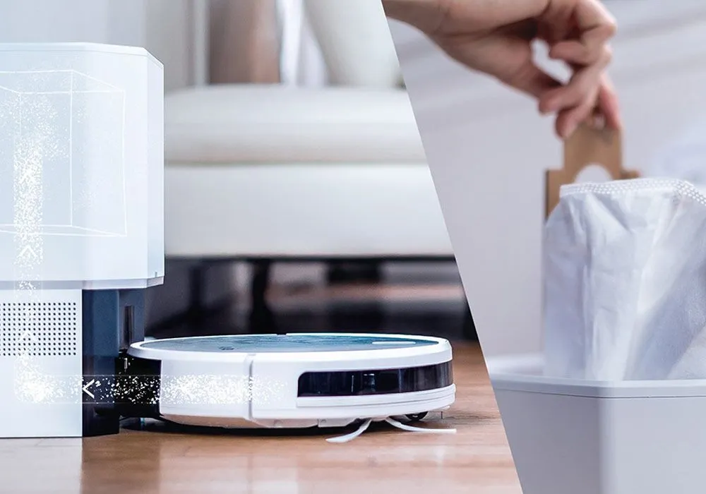 Robot Aspirateur Laveur Connecté avec Base de Chargement Aspirante EZIclean (AQUA XPERT S450) – Image 4