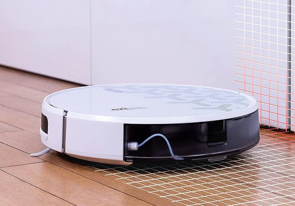 Robot Aspirateur Laveur Connecté avec Base de Chargement Aspirante EZIclean (AQUA XPERT S450)